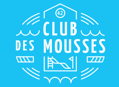 Logo du Club des Mousses bleu clair